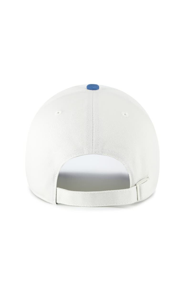 '47 Unisex '47 White/Navy Minnesota Lynx Contemporary Two-Tone Clean Up Adjustable Hat, Alternate, color, White