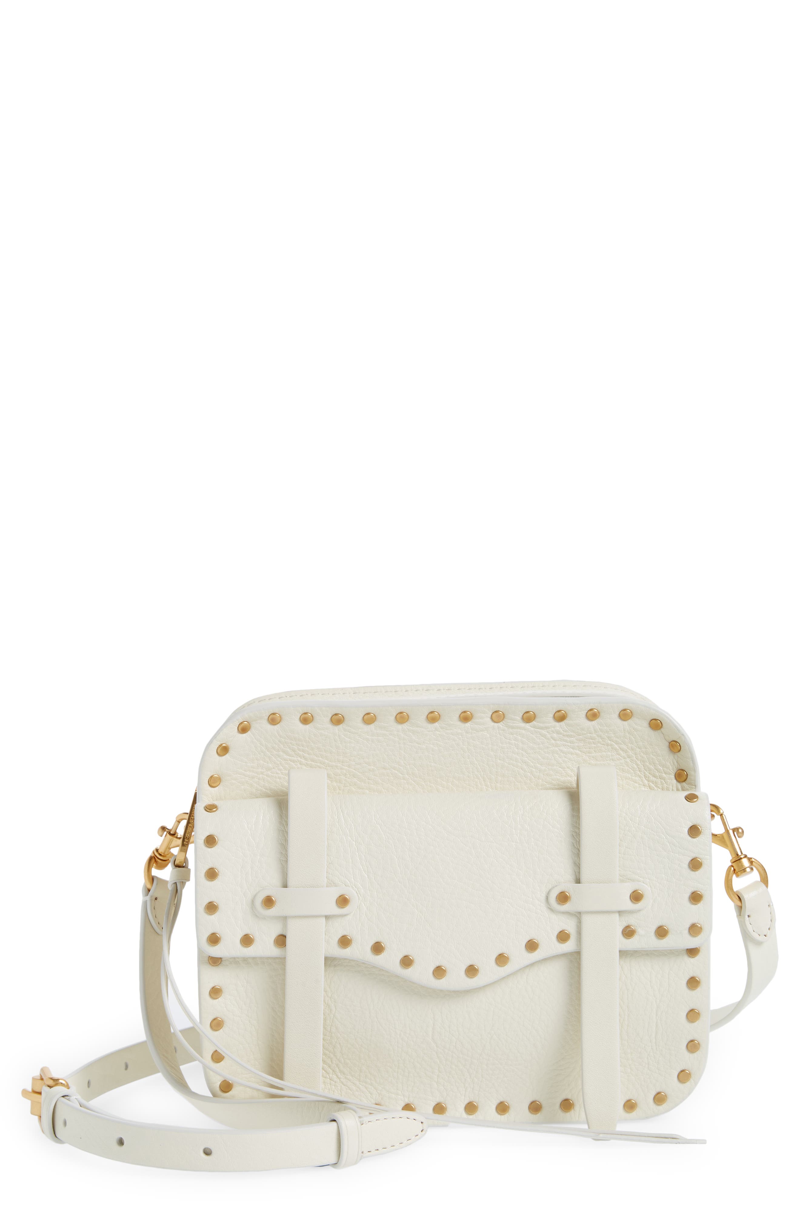 Rebecca Minkoff Nanine Leather Crossbody Bag, Main, color, 