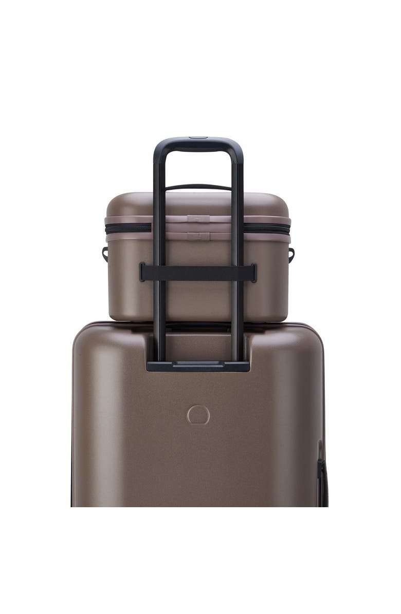 Florence by Mills X Delsey Paris Glow Getter Beauty Case, Alternate, color, Chestnut