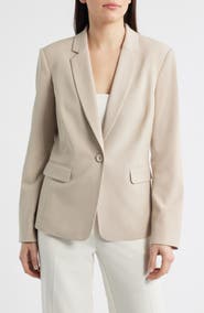 Tahari ASL One-Button Blazer