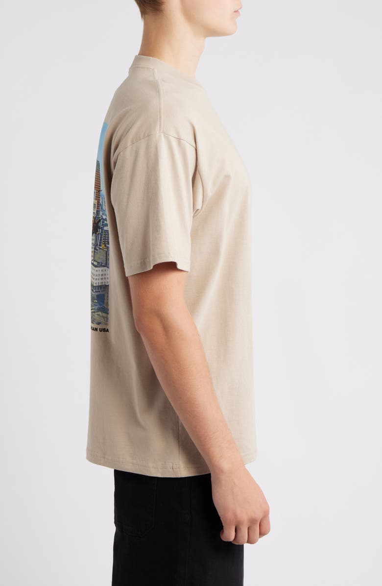 Carhartt Work In Progress Wiptopia Organic Cotton Graphic T-Shirt, Alternate, color, Wall