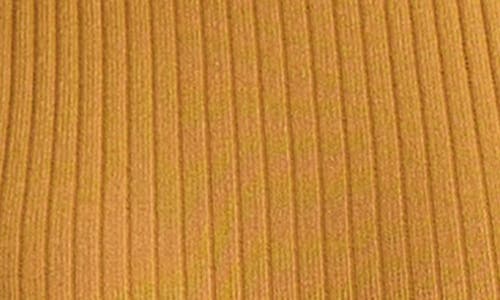 Jones New York Rib Sleeveless Turtleneck Sweater In Gold