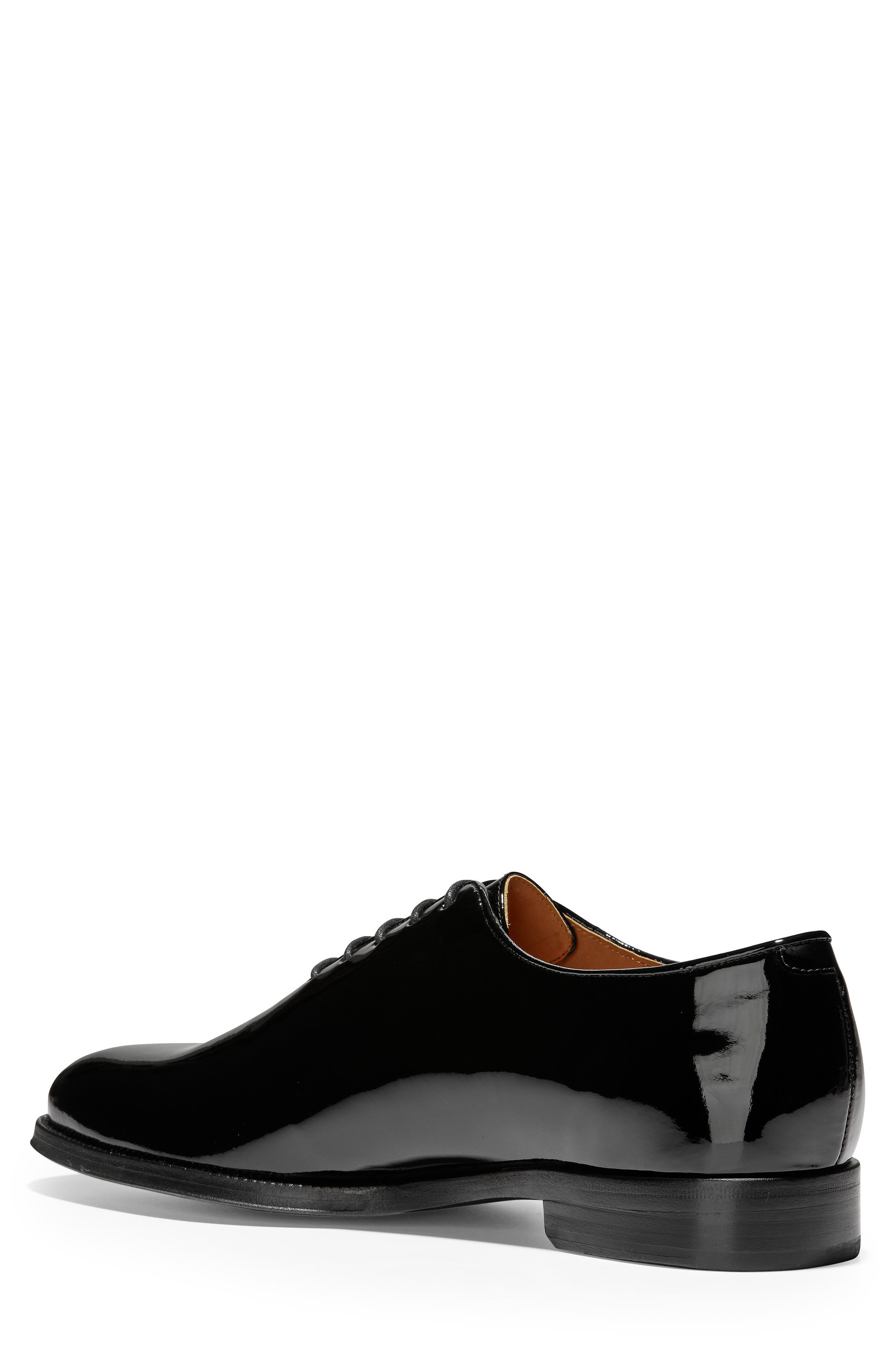 American Classics Gramercy Whole Cut Shoe, Alternate, color, BLACK PATENT LEATHER