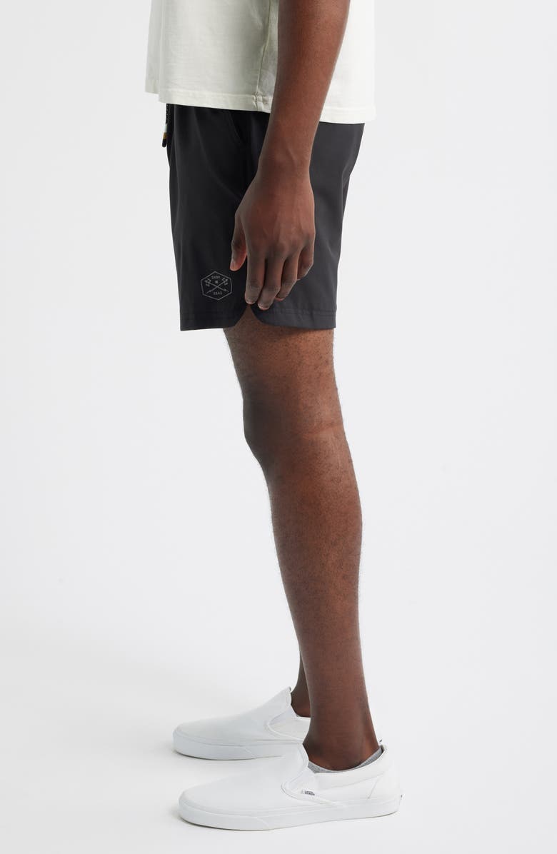 DARK SEAS No Sweat Shorts, Alternate, color, Black