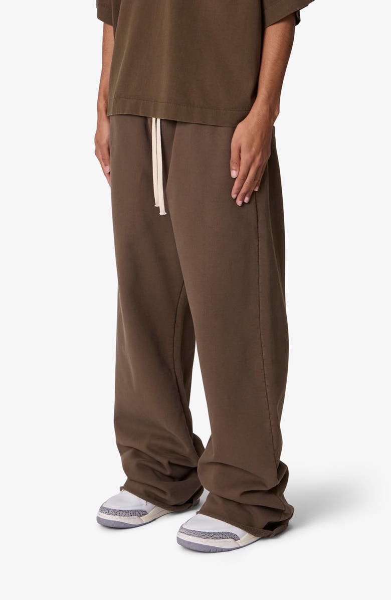 mnml Ultra Baggy Cotton Fleece Sweatpants, Alternate, color, Olive