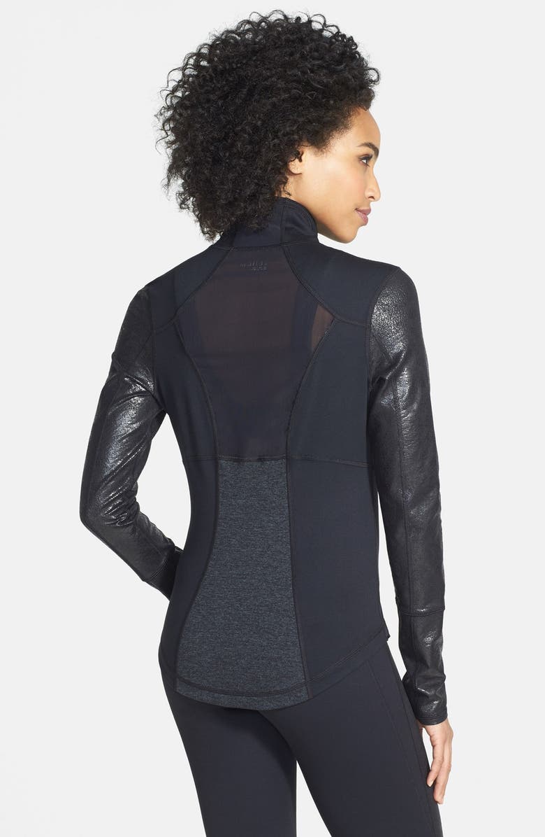 Zella 'Essential - Lamination' Jacket, Alternate, color, 