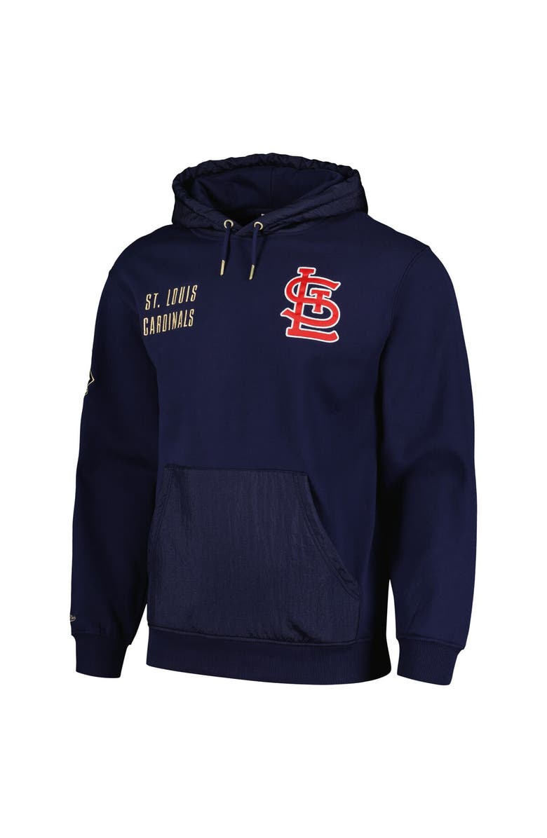 Mitchell & Ness Men's Mitchell & Ness Navy St. Louis Cardinals Team OG 2.0 Current Logo Pullover Hoodie, Alternate, color, Navy