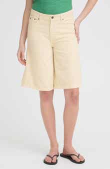 Denim Bermuda Shorts