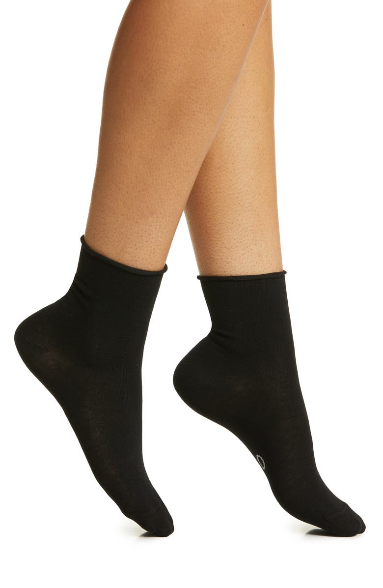 Oroblu Quarter Crew Socks, Main, color, 