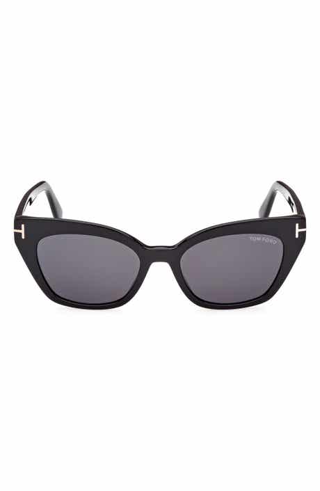 TOM FORD Juliette 52mm Cat Eye Sunglasses