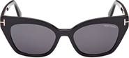 TOM FORD Juliette 52mm Cat Eye Sunglasses