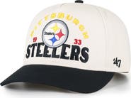 '47 Men's '47 Natural Pittsburgh Steelers Arcitext Hitch Adjustable Hat