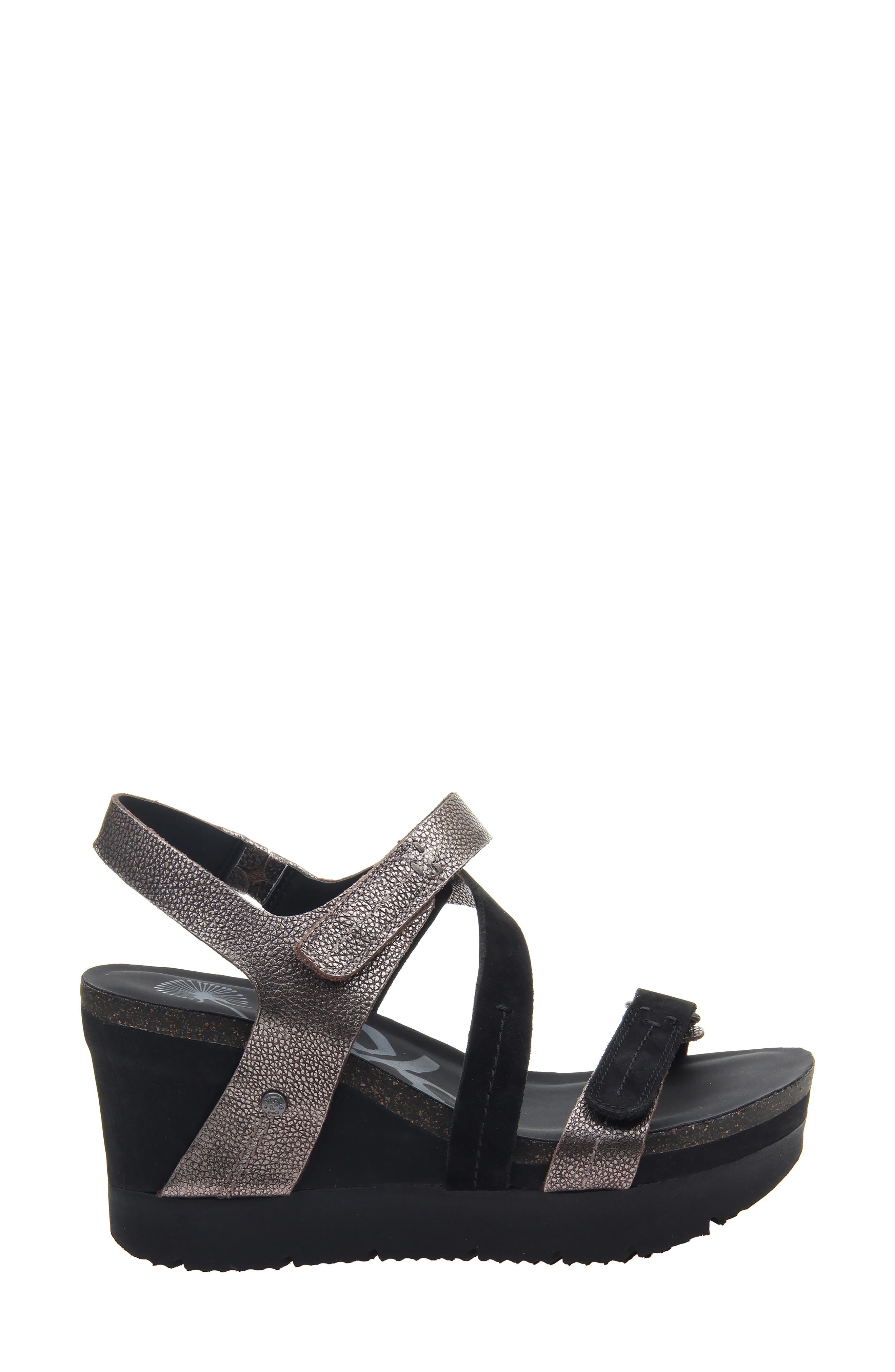OTBT Wavey Wedge Sandal, Alternate, color, 