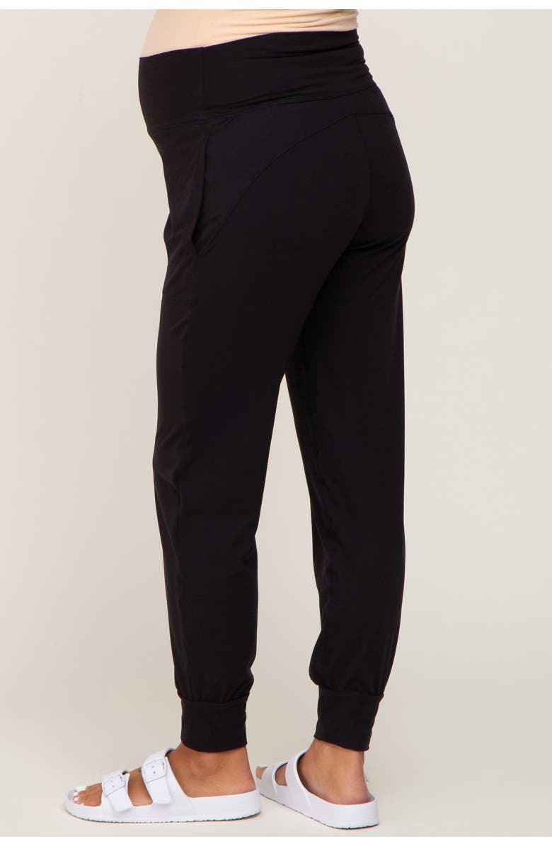 PinkBlush Soft Joggers, Alternate, color, Black