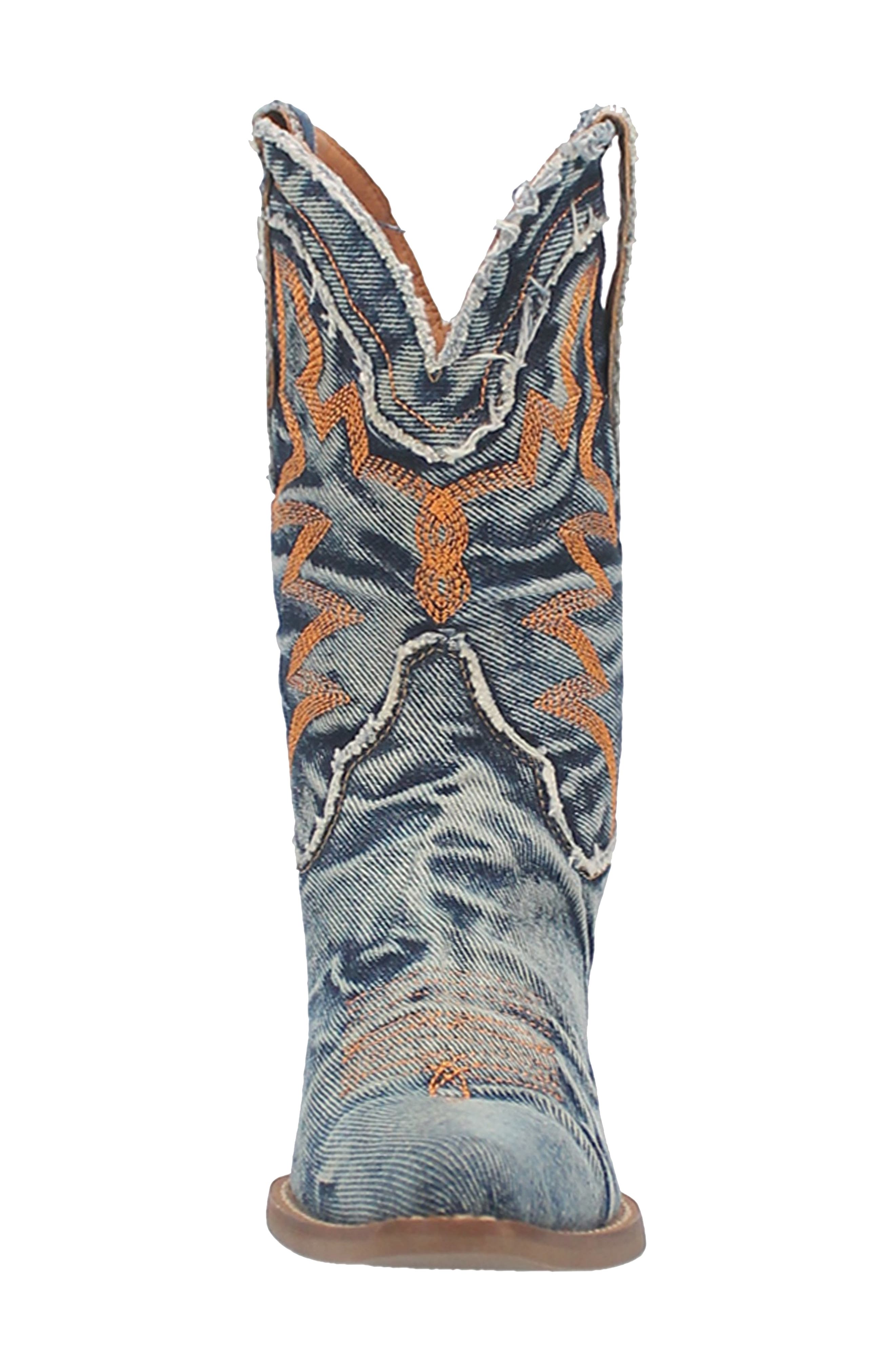 Dingo Y'All Need Dolly Western Boot, Alternate, color, Blue