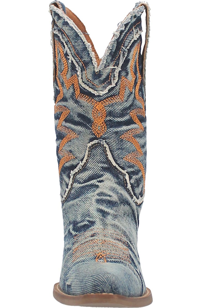 Dingo Y'All Need Dolly Western Boot, Alternate, color, Blue