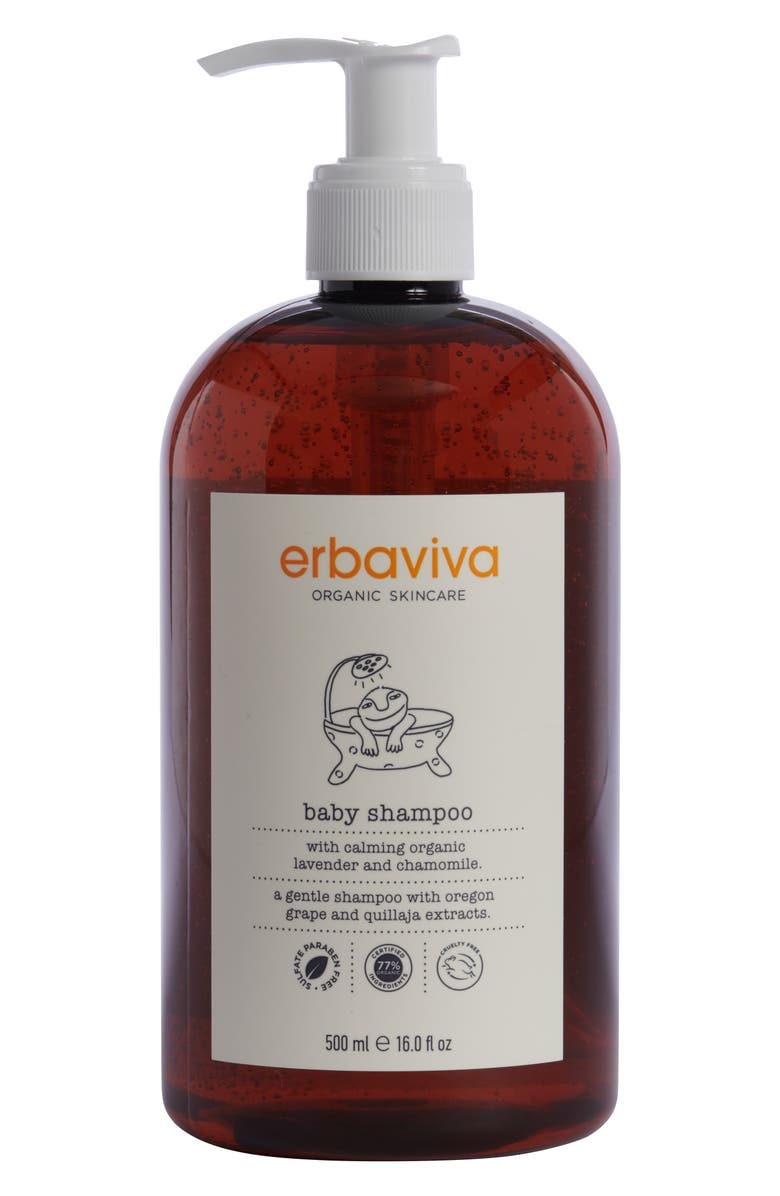 Erbaviva Baby Shampoo, Main, color, 