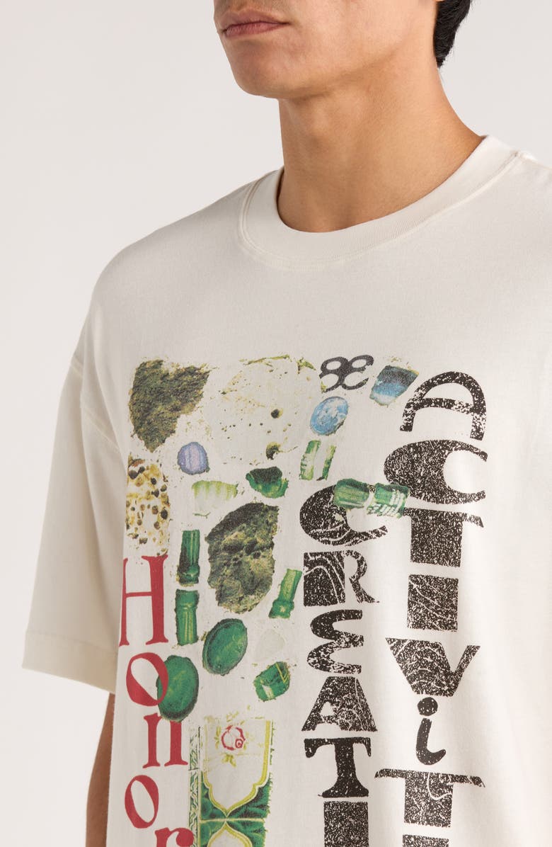 HONOR THE GIFT Honor Creative Graphic T-Shirt, Alternate, color, Bone