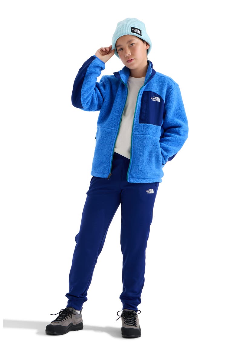 Kids' Yumiori Off Peak Full Zip Fleece Jacket, Alternate, color, ACTIVE BLUE/ BOLD BLUE