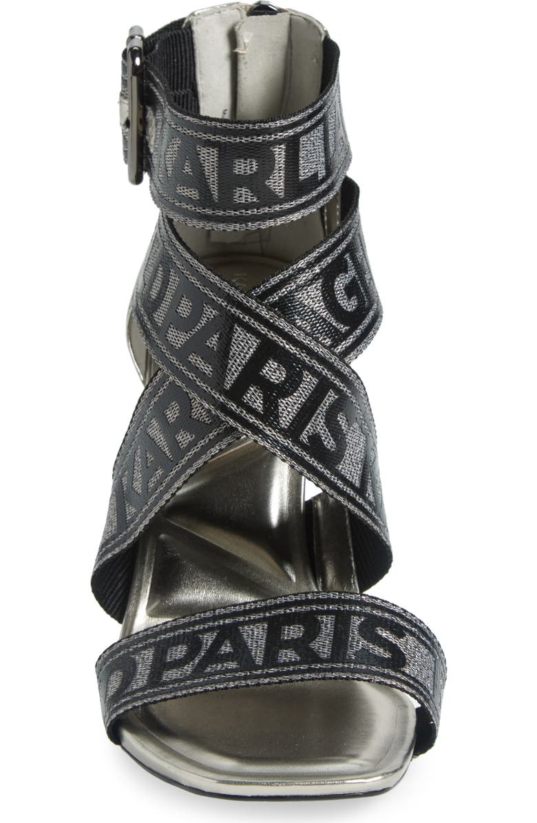KARL LAGERFELD PARIS Careliz II Strappy Sandal, Alternate, color,