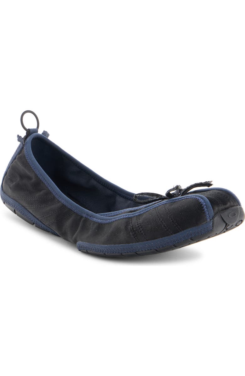 Balenciaga Sneaker Sole Ballerina Flat, Main, color, Black