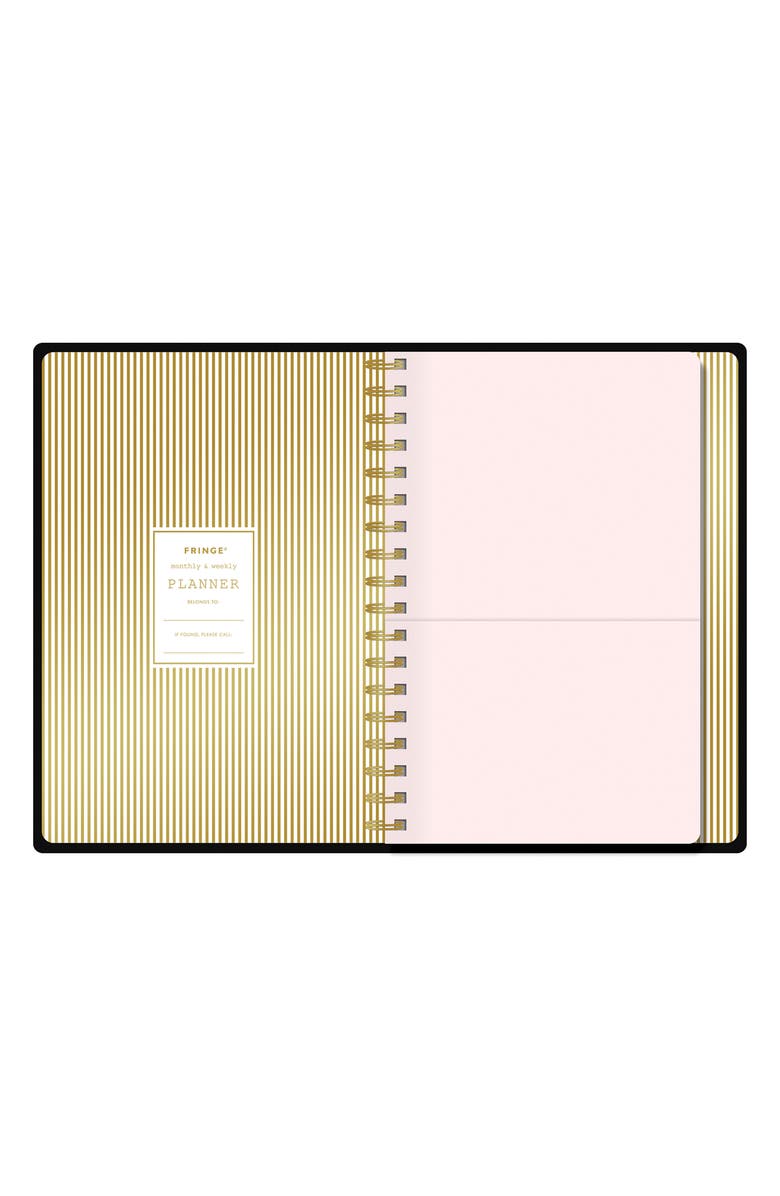 Fringe Studio Black Confetti 2017 Planner, Alternate, color, 