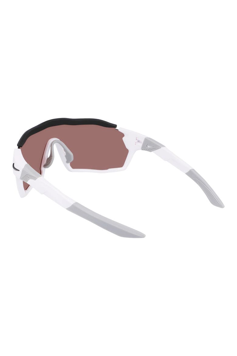 Show X Rush 58mm Shied Sunglasses, Alternate, color, WHITE/ ROAD TINT