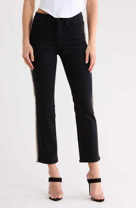 Good Legs Straight Crystal Jeans