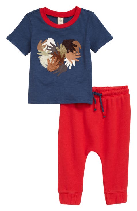 Appliqué Graphic Tee & Pants Set (Baby)