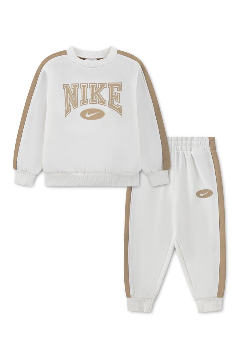 Kids' Gameday Essentials Sweatshirt & Joggers Set, Main, color, SAIL