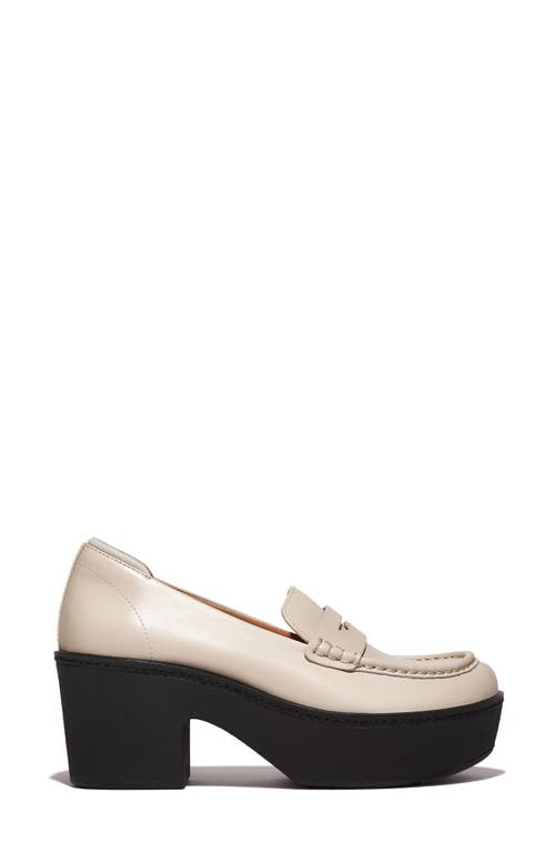 Fitflop Pilar Platform Loafer In Brown