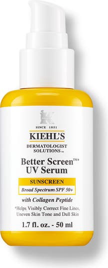 Kiehl’s Better Screen UV Serum 日焼け止め Better Screen™ UV Sunscreen Serum — SPF 50+ Sunscreen — Kiehl's