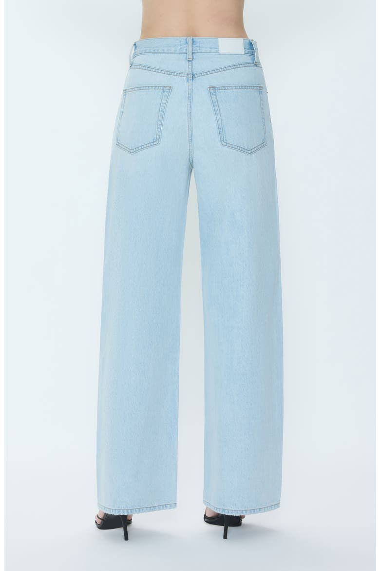 Tate High Waist Wide Leg Jeans, Alternate, color, POSTCARDS