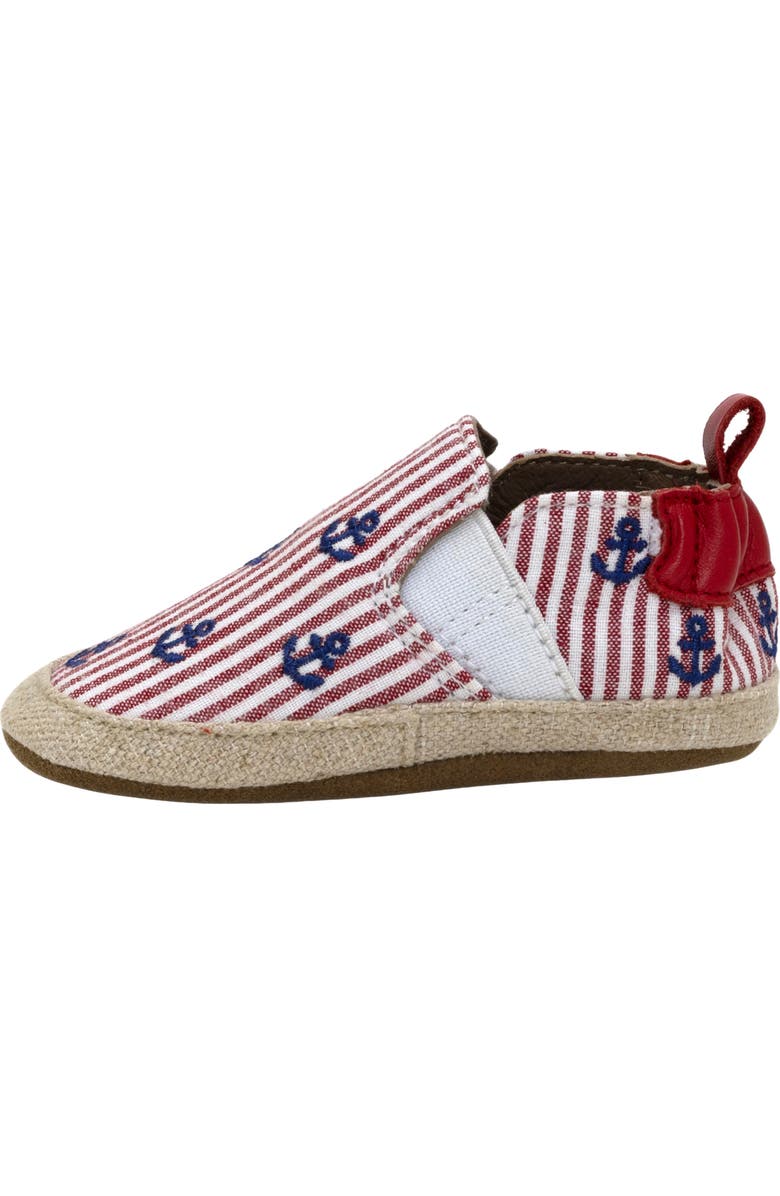 Robeez<sup>®</sup> Cove Crib Shoe, Alternate, color, Red