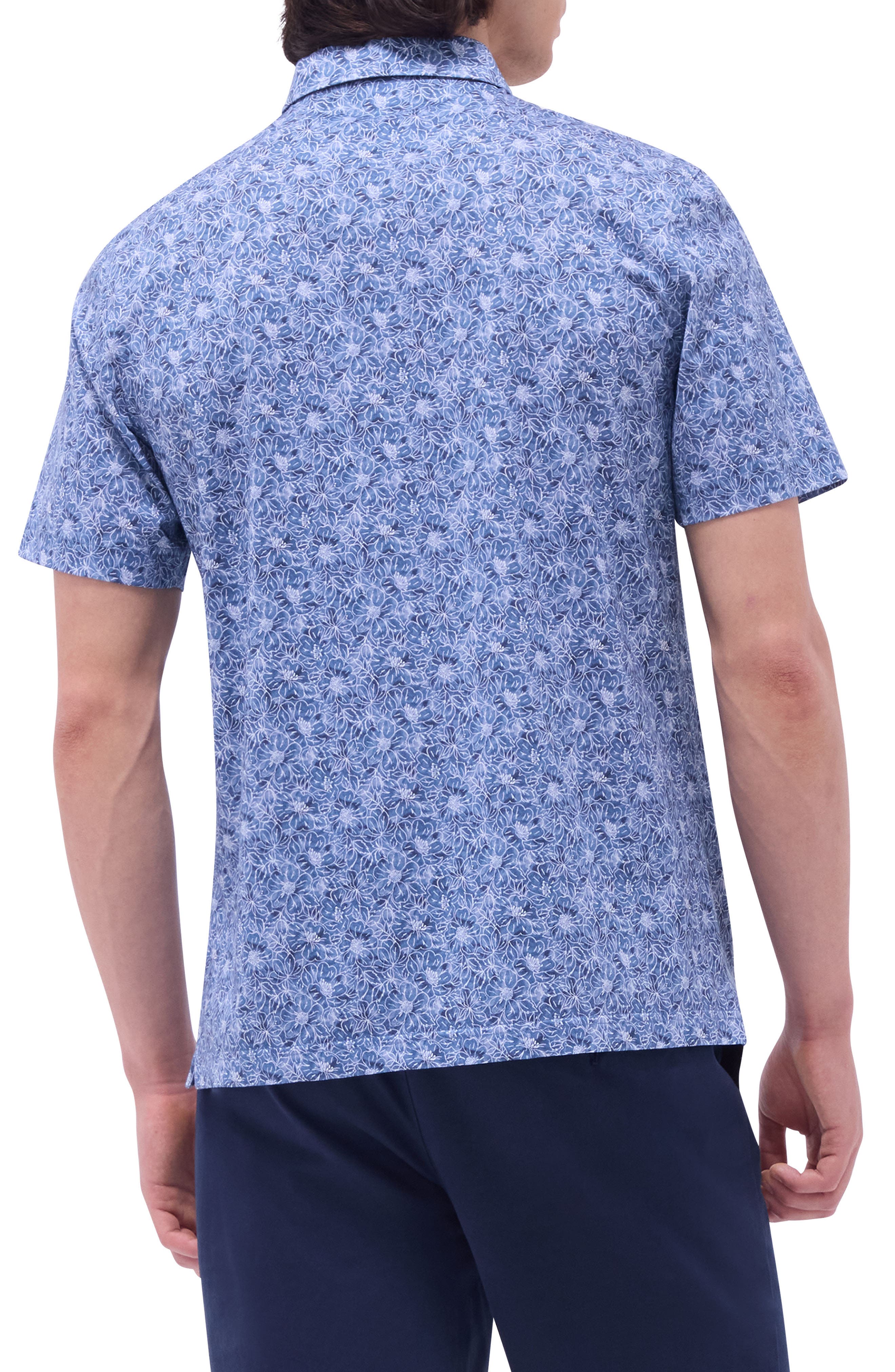 Victor OoohCotton Floral Polo - image 4