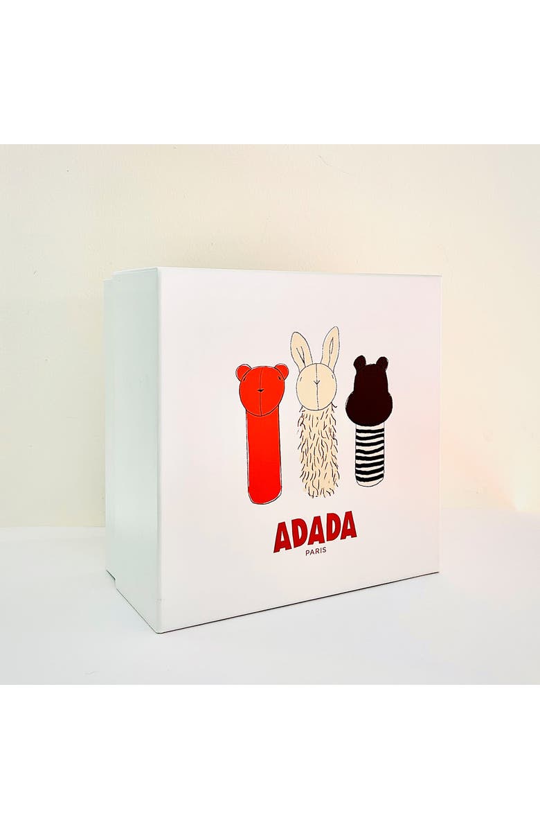 ADADA Baby Rattle Box of 3, Main, color, Multicolor