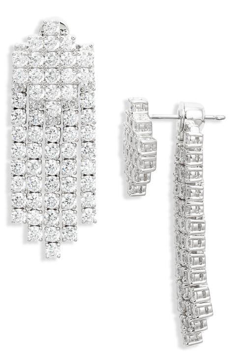 Fringe Front/Back Earrings