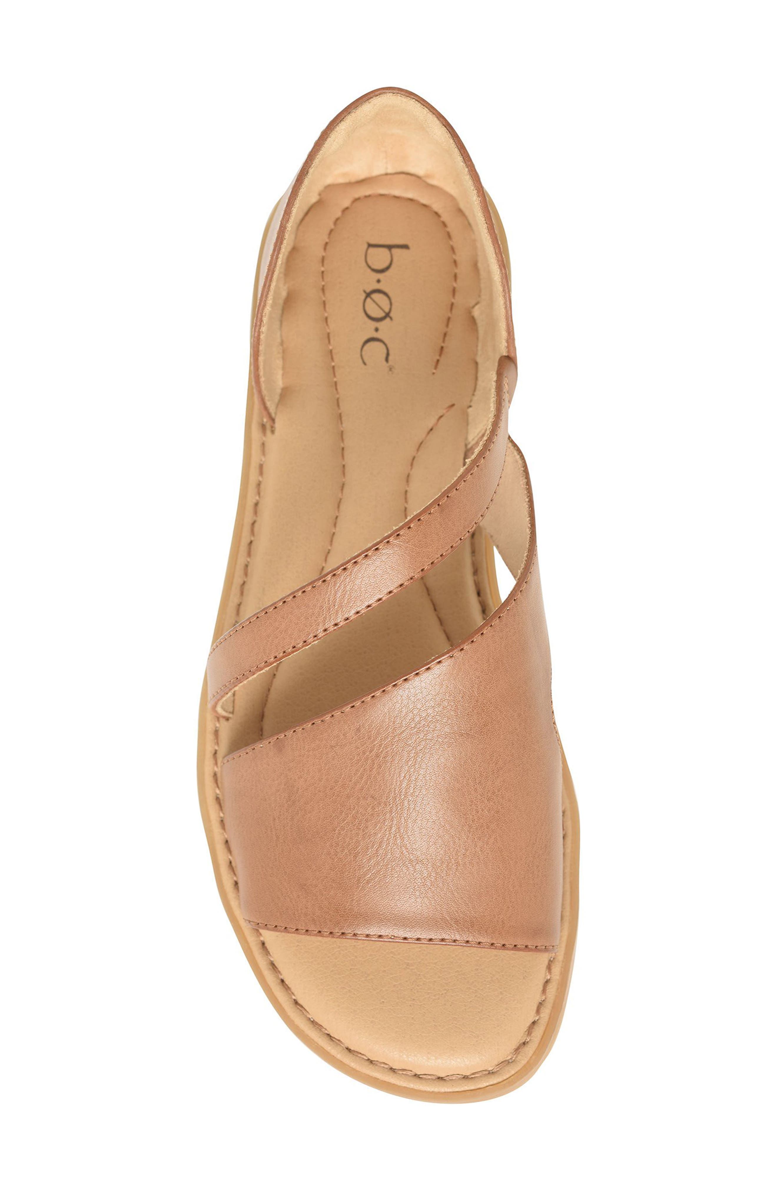 Melly Half d'Orsay Sandal, Alternate, color, TAN
