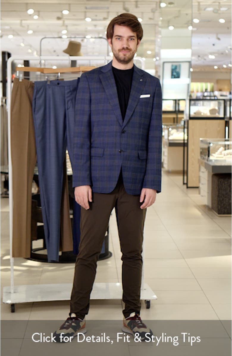 Hutson Plaid Sport Coat, sales video thumbnail