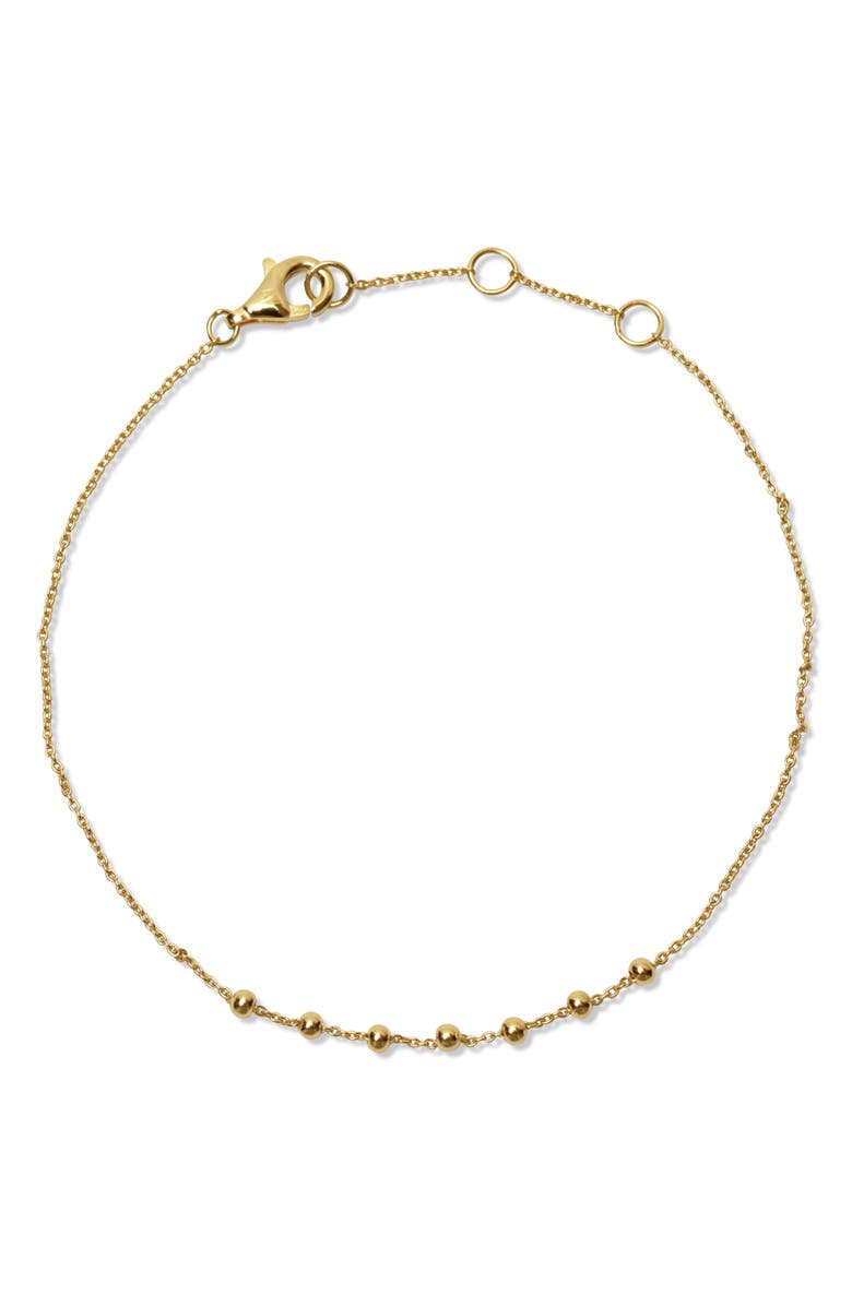 Argento Vivo Sterling Silver Ball Bracelet, Main, color,