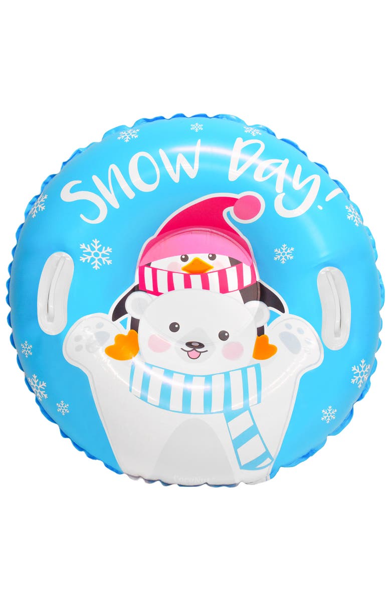 Coconut Outdoor Snow Day Bear 
Penguin 32" Junior Snow Tube,5+, Main, color, 