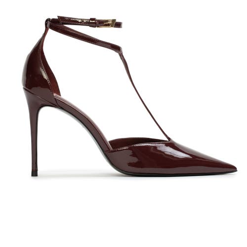 Black Suede Studio Ruby 100 Pump In Brown