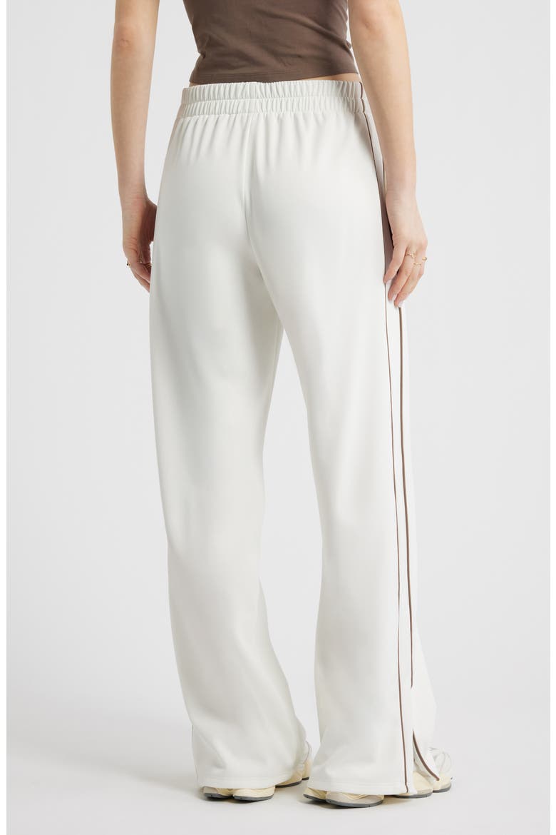 Fleece Track Pants, Alternate, color, IVORY
