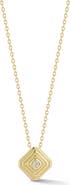 GLAZE JEWELRY Cubic Zirconia Diamond Pendant Necklace