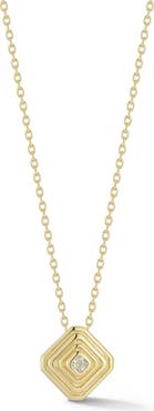 GLAZE JEWELRY Cubic Zirconia Diamond Pendant Necklace