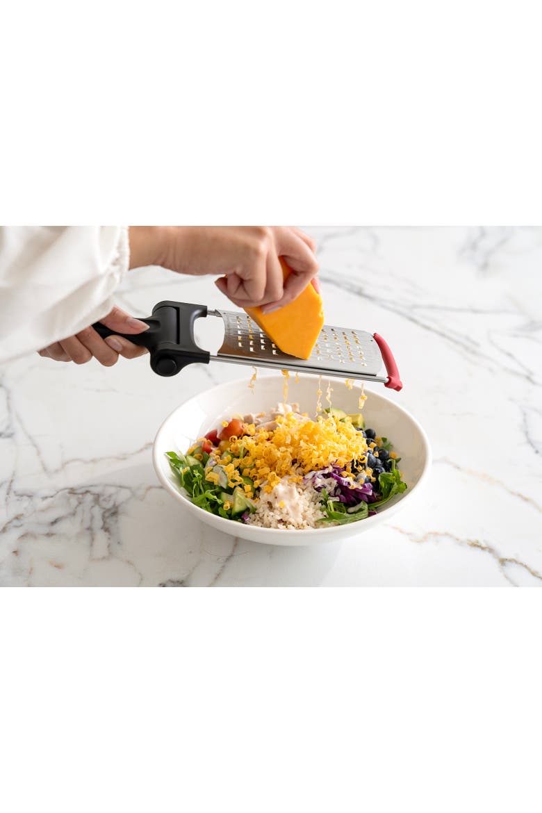 Surface Glide Technology Folding Grater, Coarse, Alternate, color, Black