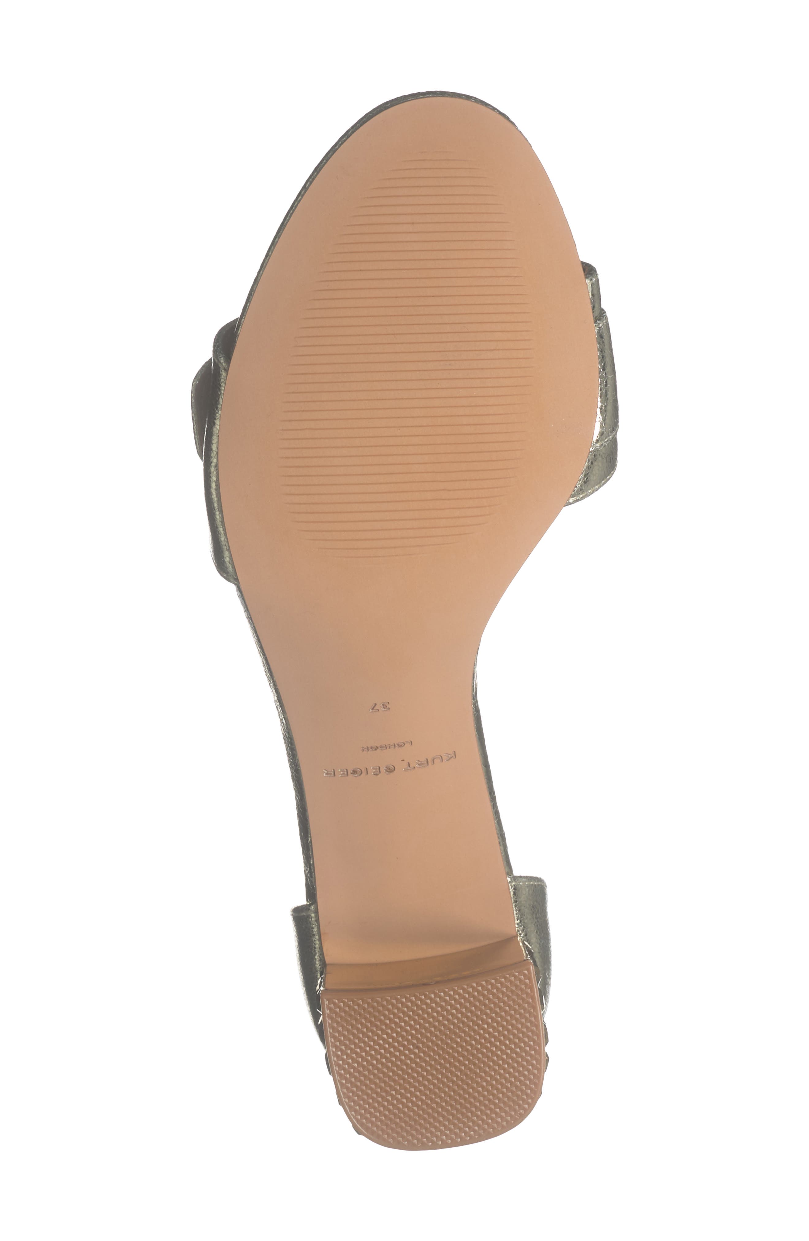 Kurt Geiger London Mayfair Eagle Block Heel Sandal, Alternate, color, 