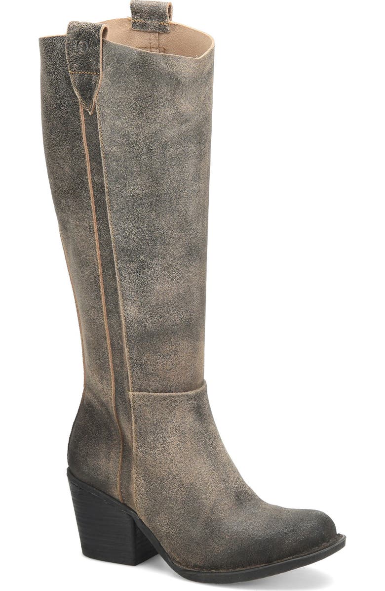 Børn Avery Knee High Boot, Main, color, Dark Grey