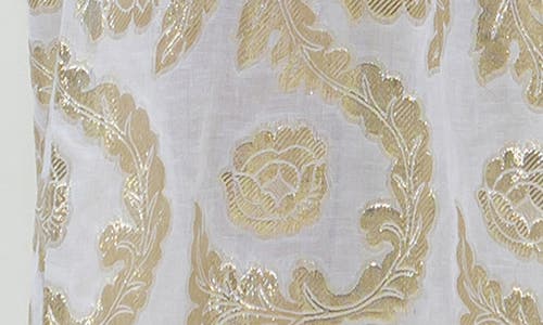 Meghan La Palm Springs Caftan Maxi Dress In Seashell Gold