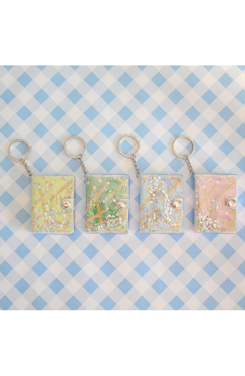 Daydream Society Smarty Pants Notebook Keychain in Blue - 4 Color Options, Alternate, color, Green